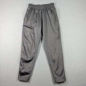 Nike Dri Fit Mens Athletic Jogger Pants Gray Size L